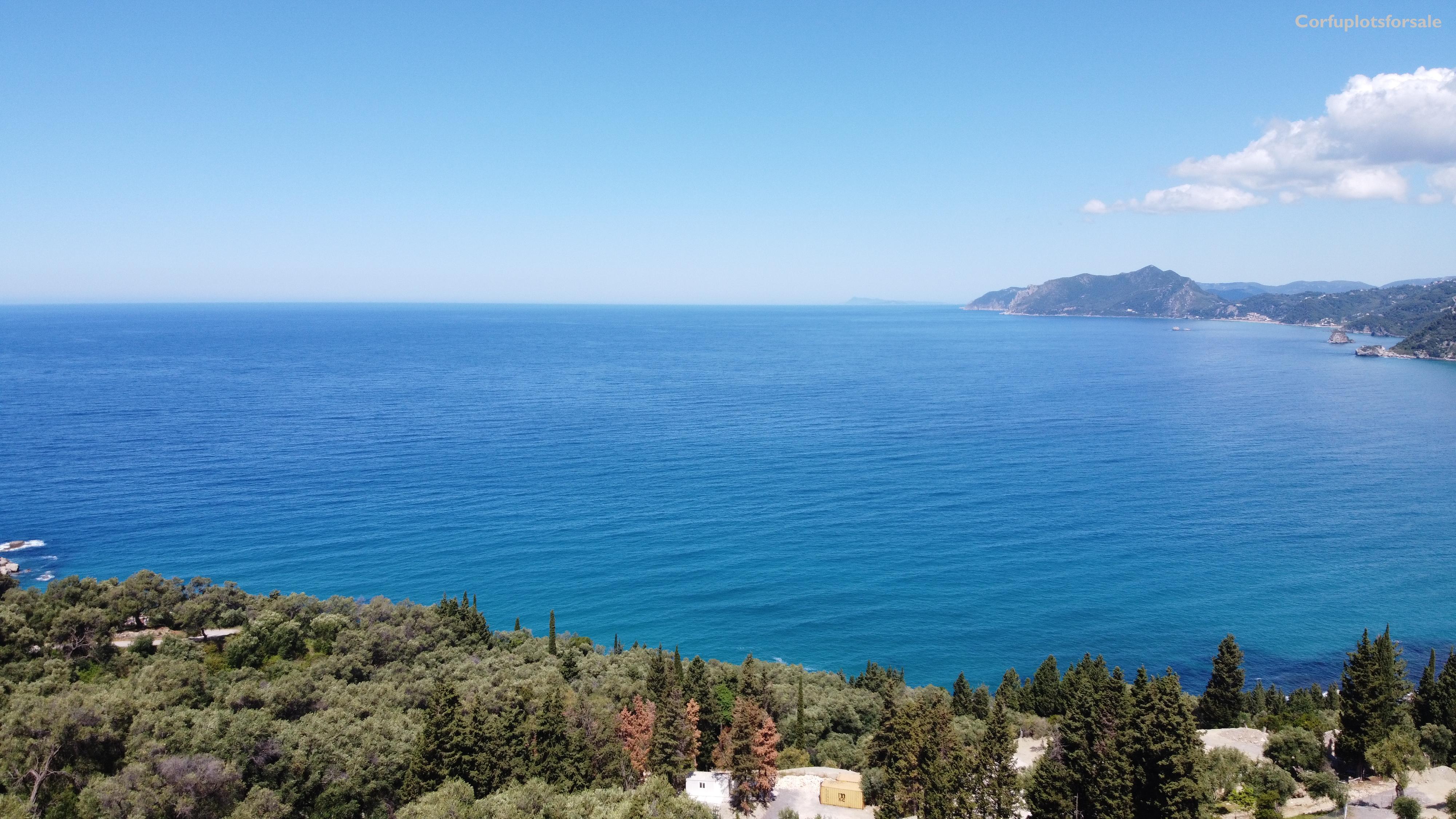 Wonderful view to Agios Gordios Golf